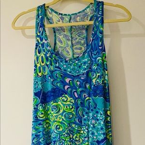 Lilly Pulitzer Racerback Dress size Small.